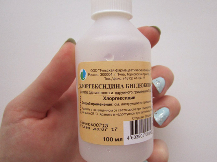 Хлоргексидин применение для депиляции